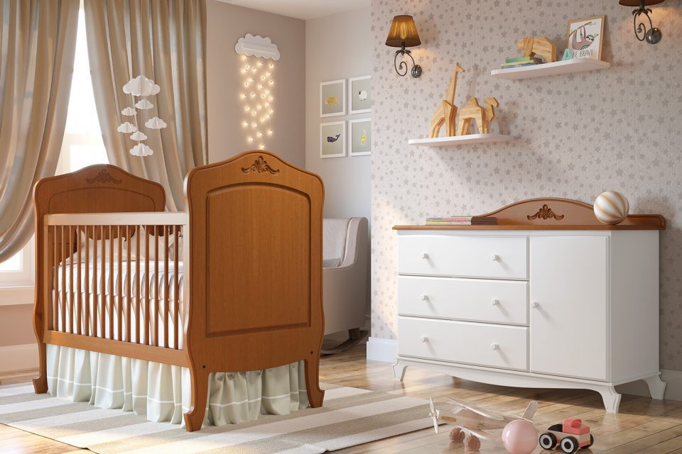 5 estilos de decoração para quarto de bebê feminino