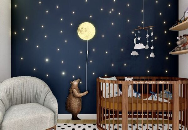 Decoração criativa: Como Montar um Quarto de Bebê com o Tema Espacial