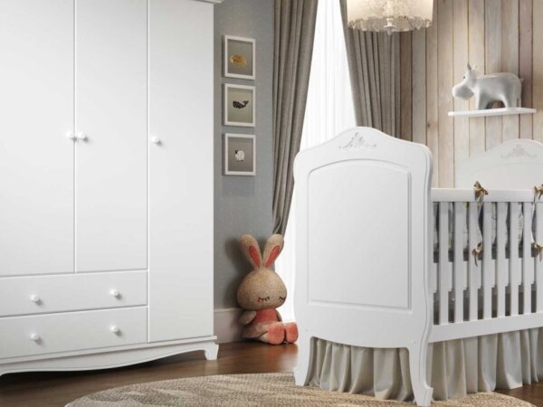 A Importância da Escolha dos Tecidos Certos para Cortinas e Tapetes no Quarto do Bebê