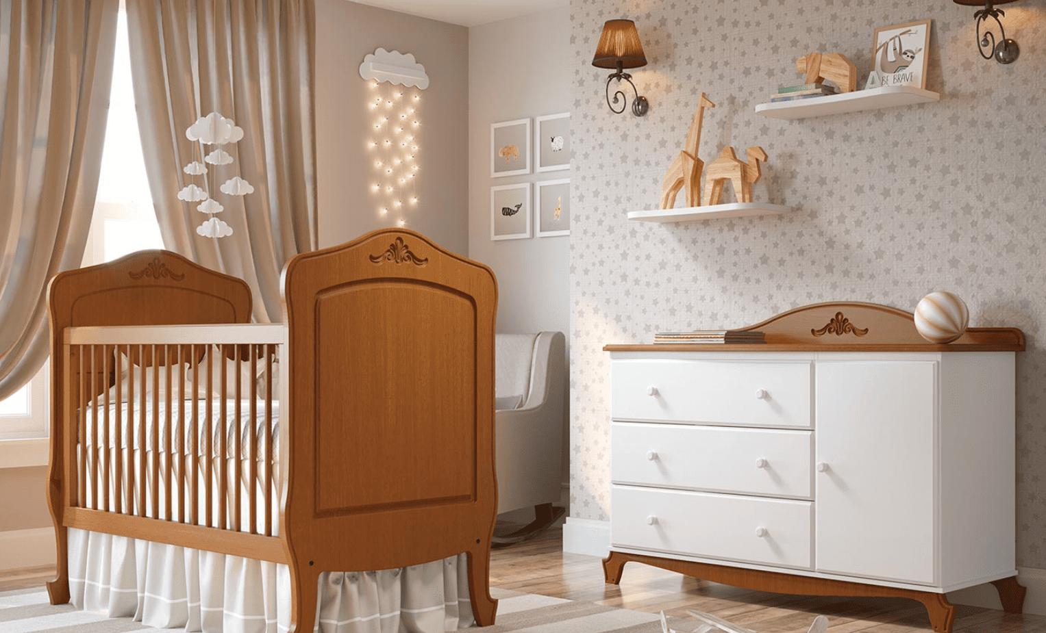 Estilo Retrô: Transforme o Quarto do Bebê com Charme e Elegância