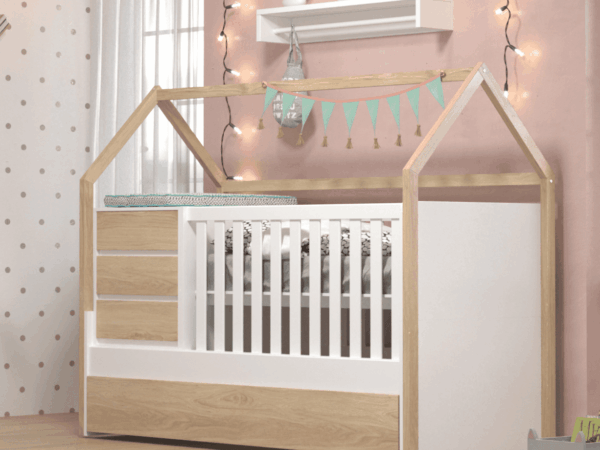 Berço Versátil: A Melhor Escolha para Acompanhar o Crescimento do Seu Bebê!