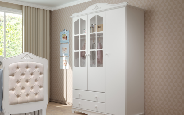 Como Escolher o Guarda-Roupa Ideal para o Quarto do Bebê