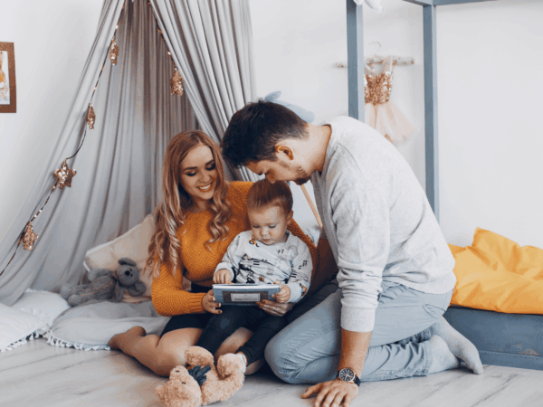 O papel dos pais na adaptação do bebê ao próprio quarto