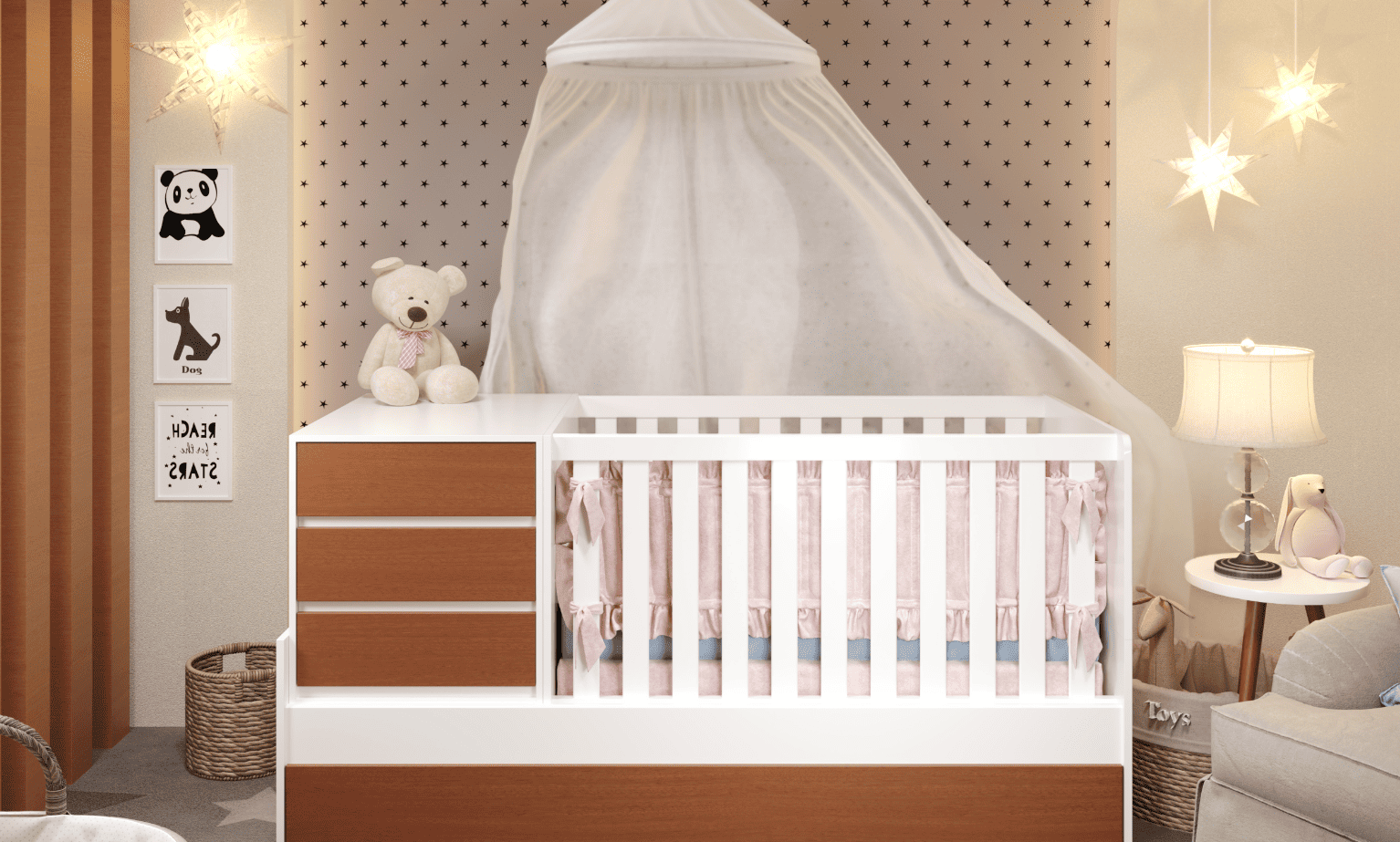 Montando o Quarto do Bebê com Apenas 4 Móveis Chave: O Guia da Mãe Inteligente