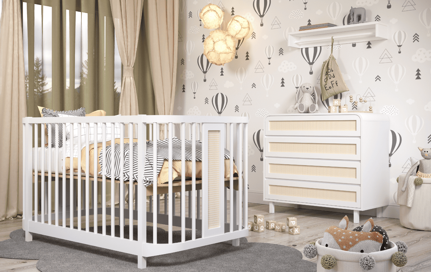 Organização Inteligente: Móveis que Ajudam a Manter o Quarto do Bebê em Ordem