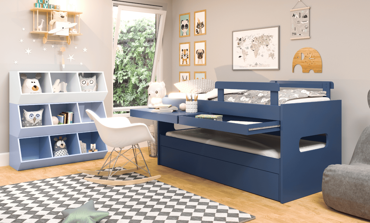 O Impacto da Organização Visual no Quarto Infantil: Como Ambientes Ordenados Ajudam no Desenvolvimento do Bebê