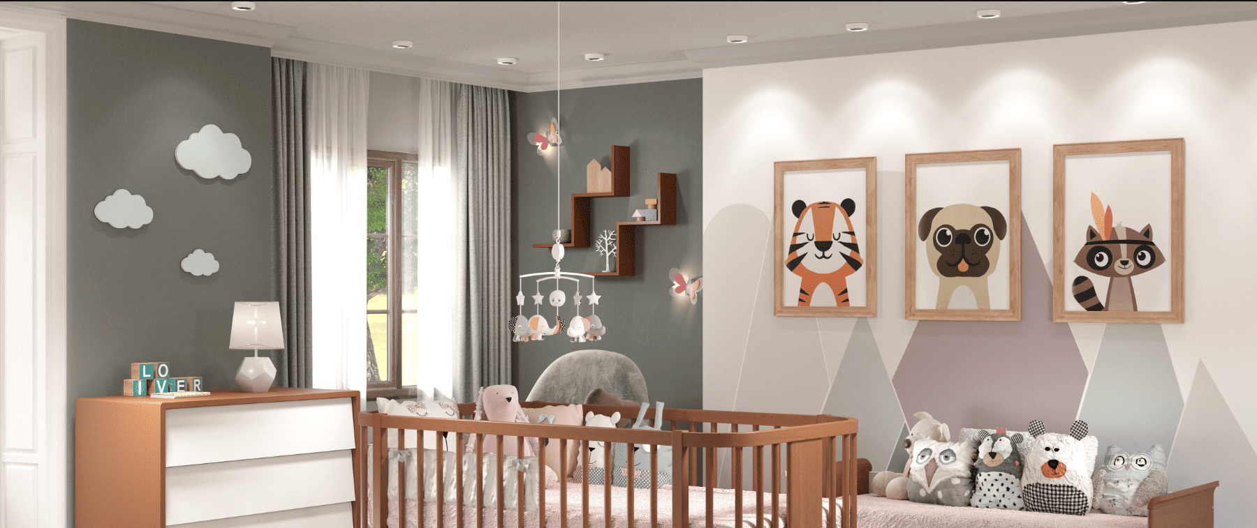 Memórias afetivas que nascem dentro do Quarto do Bebê